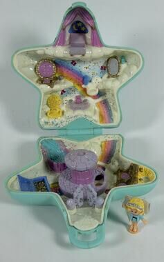 Vintage Polly Pocket 1992 Fairy Wishing Well Bluebird Toys Missing Goose